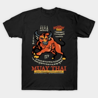 Muay Thai Sak Yant Buffalo T-Shirt